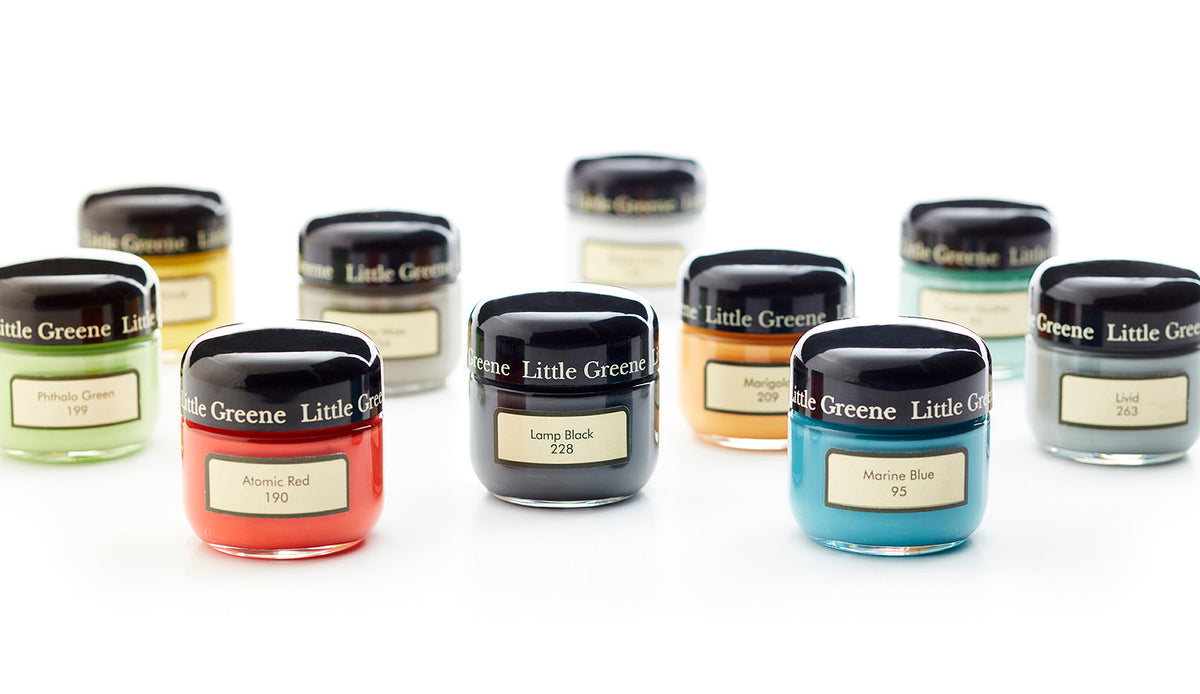 Little Greene sample pots