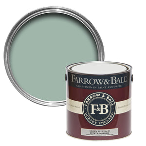 Sample Paint Green Blue No. 84