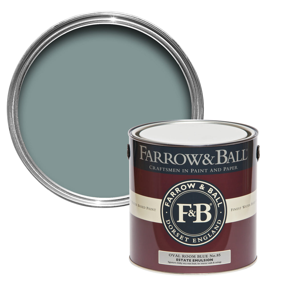Sample Paint Oval Room Blue No. 85