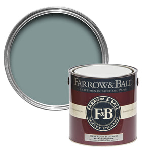 Sample Paint Oval Room Blue No. 85