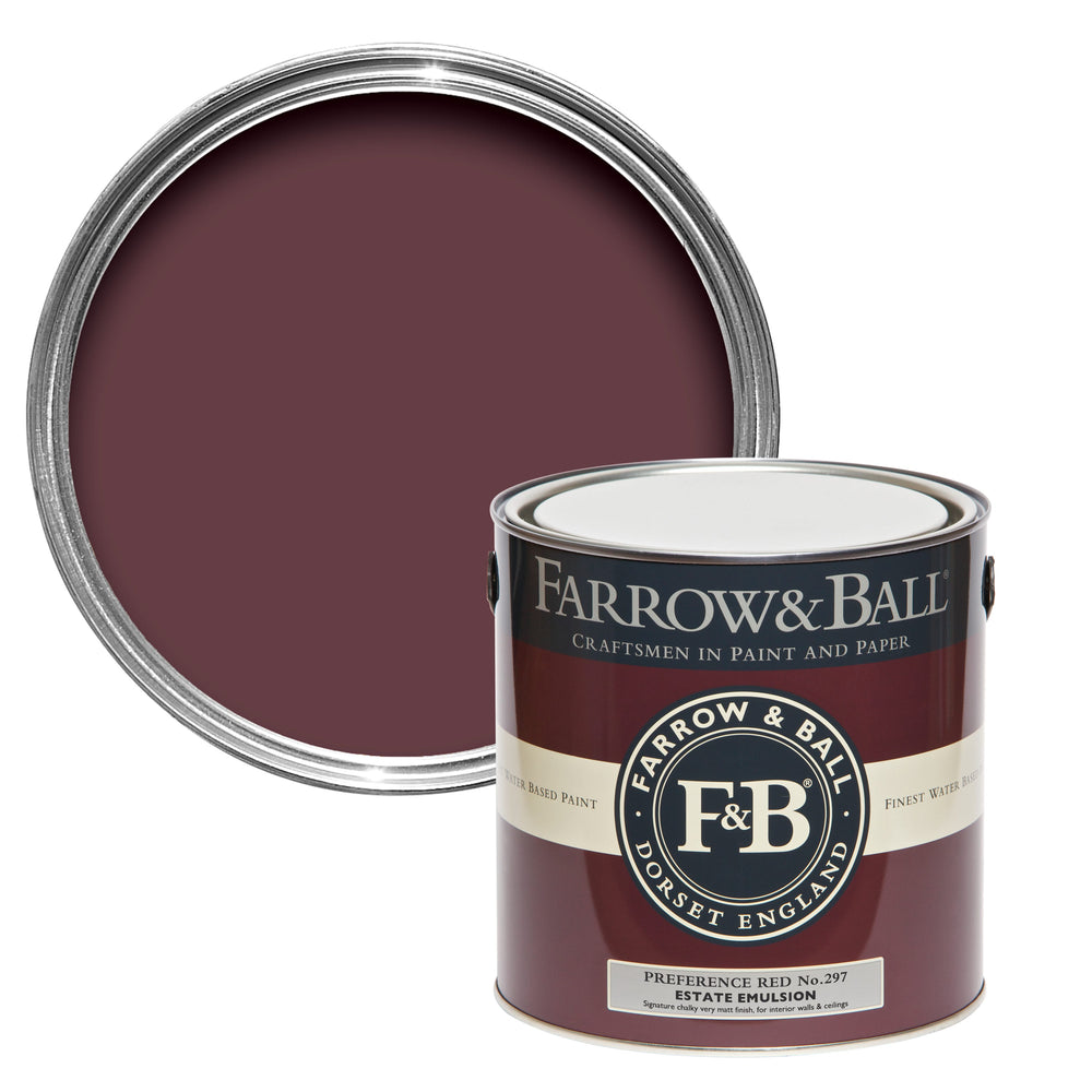 Sample Paint Preference Red No. 297