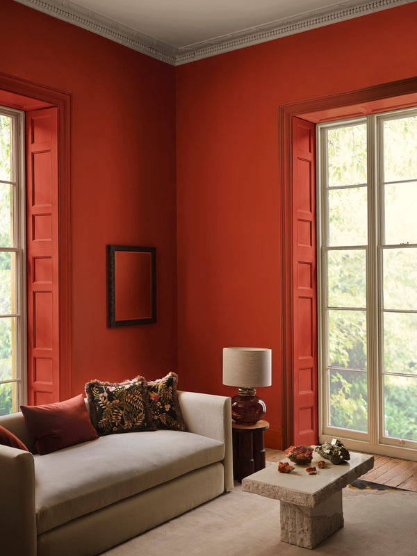Interior pintado com Paint & Paper Library Atlas No. 716