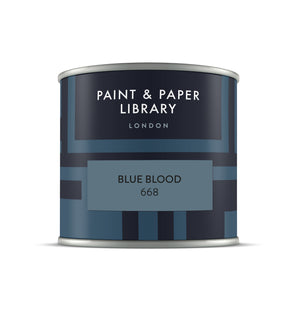 Pote de amostra Paint & Paper Library Blue Blood No. 668