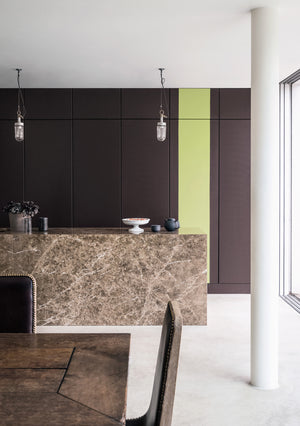 Interior pintado com Paint & Paper Library Copper Beech No. 314