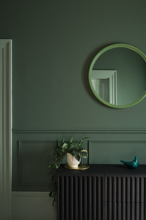 Interior pintado com Paint & Paper Library Fynbos No. 547