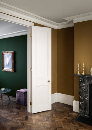 Interior pintado com Paint & Paper Library Hunter Dunn No. 523