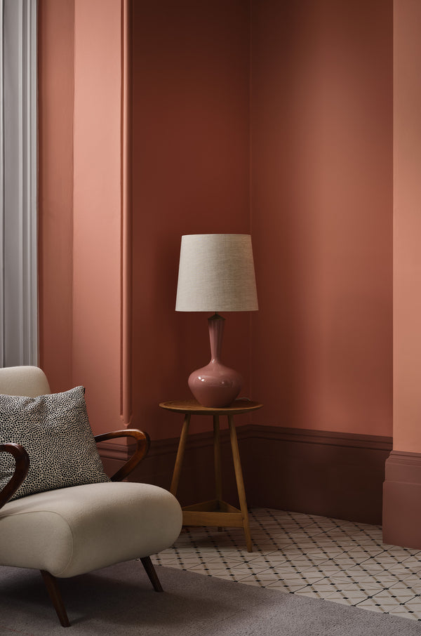 Interior pintado com Paint & Paper Library Jaipur No. 416