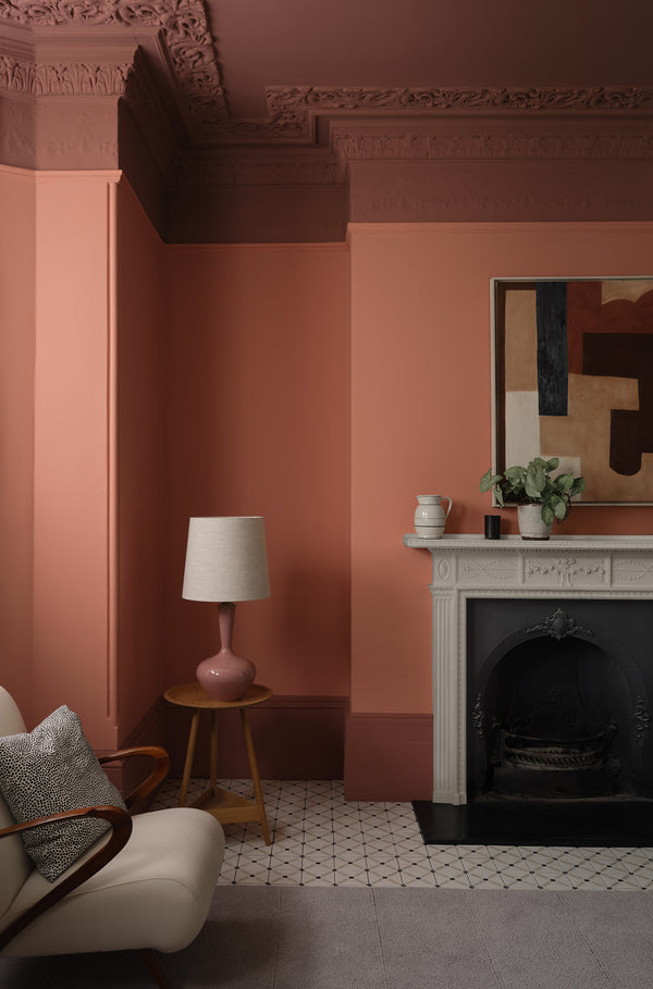 Interior pintado com Paint & Paper Library Kasbah No. 352