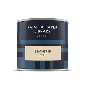 Pote de amostra Paint & Paper Library Leather III No. 233