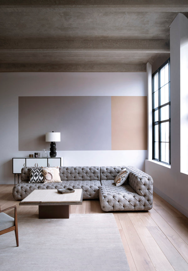 Interior pintado com Paint & Paper Library Marble I No. 361