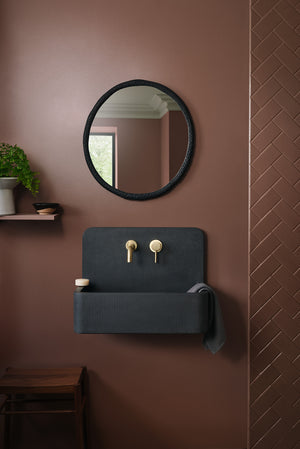 Interior pintado com Paint & Paper Library Mchanga No. 337