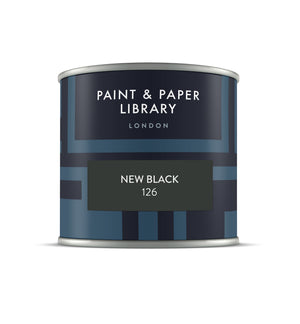 Pote de amostra Paint & Paper Library New Black No. 126