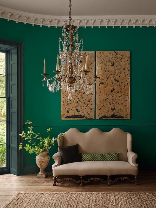 Interior pintado com Paint & Paper Library Nori No. 590