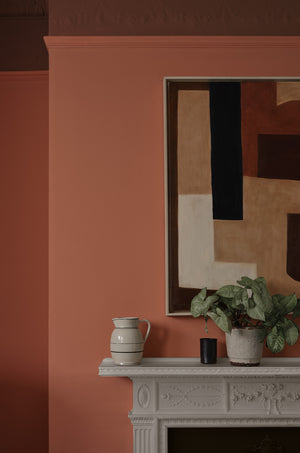 Interior pintado com Paint & Paper Library Salt III No. 333