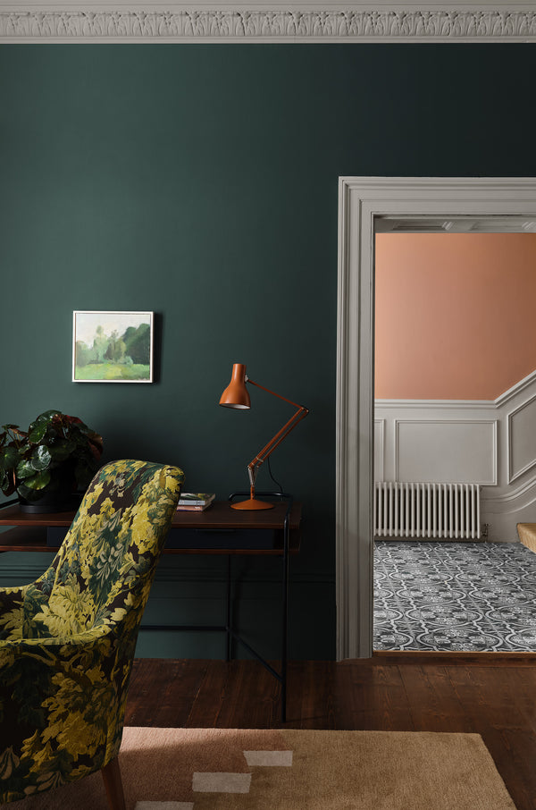 Interior pintado com Paint & Paper Library Slate IV No. 164