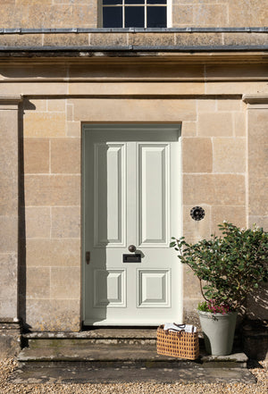 Interior pintado com Paint & Paper Library Slate V No. 165