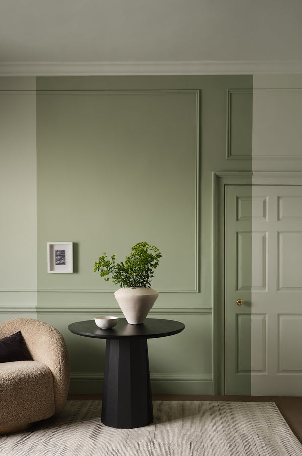 Interior pintado com Paint & Paper Library Sprig I No. 701