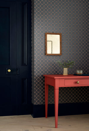 Interior pintado com Paint & Paper Library Very Well Red No. 426