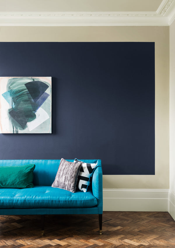 Interior pintado com Paint & Paper Library Wattle II No. 562