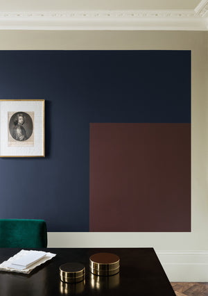 Interior pintado com Paint & Paper Library Wattle V No. 565