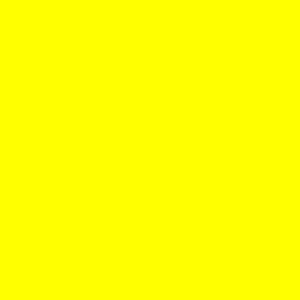 RAL 1026 Luminous Yellow paint colour