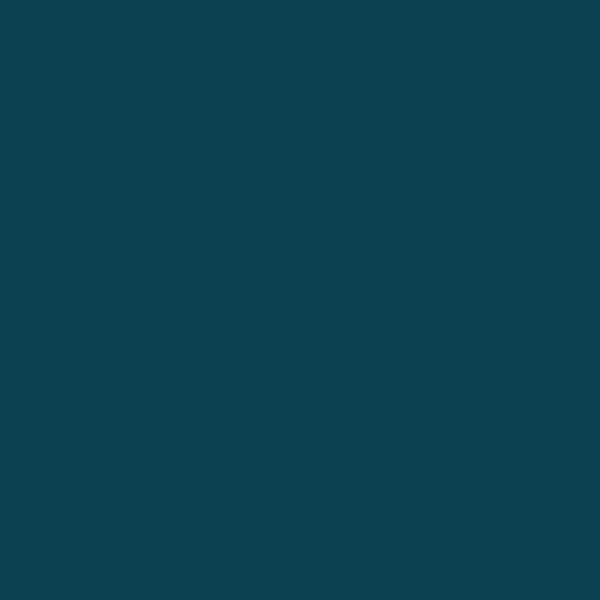 RAL 5020 Ocean Blue paint colour