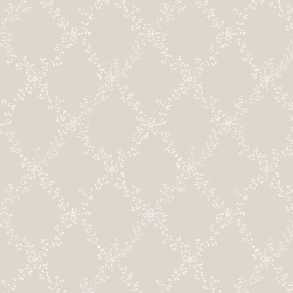 Sample Wallpaper Toile Trellis