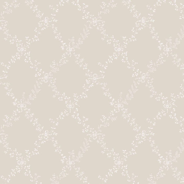Wallpaper Toile Trellis
