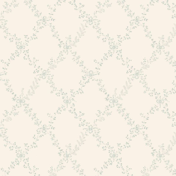 Wallpaper Toile Trellis